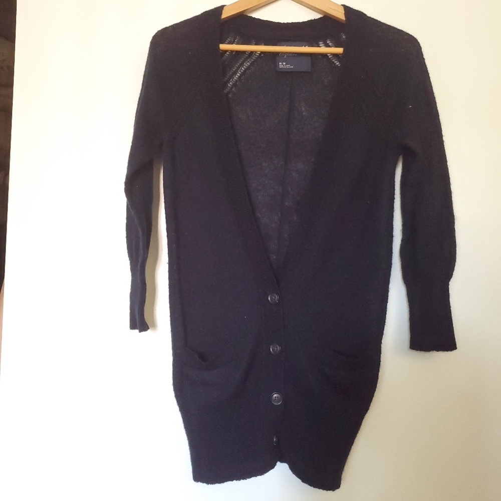 American Eagle Navy Blue Button down cardigan
